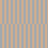 Dekornik gestreept behang upside down blauw beige jongenskamer neutrale kinderkamer.