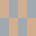Dekornik gestreept behang upside down blauw beige jongenskamer neutrale kinderkamer.