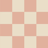 Days of bloom checkmate geruit blokken behang roze
