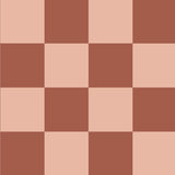 Days of bloom checkmate geruit blokken behang terra roze