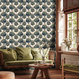 Days of Bloom Tapestry Tree bomen behang voor de kinderkamer groen