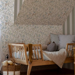 Dekornik konijnen en eenden behang voor de babykamer meadow friends with ducks and bunnies