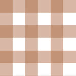 Dekornik Wallpaper Checkered Check Classic - Brown