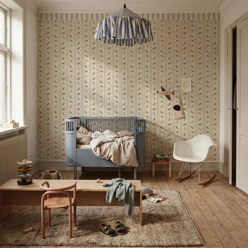 Dekornik Behang Delicate Horses with Stars