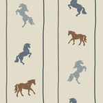 Dekornik Behang Delicate Horses with Stars