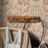 ESTAhome behang voor kinderkamer bloemen en vogels art nouveau 139567 beige