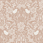 ESTAhome bloemen en vogels behang kinderkamer nude roze 139324