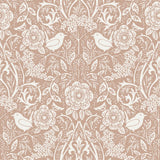 ESTAhome bloemen en vogels behang kinderkamer nude roze 139324