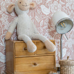 ESTAhome bloemen en vogels behang kinderkamer nude roze 139324