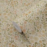 ESTAhome bloemenbehang kinderkamer beige 139701