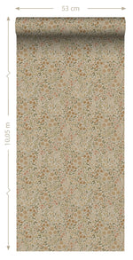 ESTAhome bloemenbehang kinderkamer beige 139701