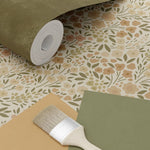 ESTAhome bloemenbehang kinderkamer beige 139701
