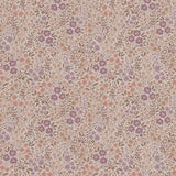 ESTAhome bloemetjes behang meisjeskamer babykamer mauve paars 131458