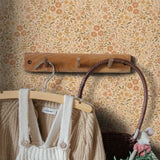 ESTAhome bloemetjes behang meisjeskamer babykamer Oker geel 131459