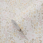 ESTAhome bloemenbehang kinderkamer zacht roze beige 139533