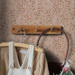 ESTAhome bloemenbehang meisjeskamer kinderkamer terra roze 139700