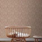 ESTAhome bloemenbehang meisjeskamer kinderkamer terra roze 139700