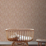 ESTAhome bloemenbehang meisjeskamer kinderkamer terra roze 139700