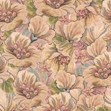 ESTAhome bloemmotief behang bloemen behang voor meisjeskamer en tienerkamer bruin beige 131295