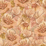 ESTAhome bloemmotief behang bloemen behang voor meisjeskamer en tienerkamer lichtbruin beige 131292