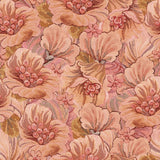 ESTAhome bloemmotief behang bloemen behang voor meisjeskamer en tienerkamer terra roze 131294
