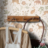 ESTAhome bosdieren behang beige kinderkamer babykamer 139525