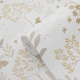 ESTAhome bosdieren behang wit terra beige kinderkamer babykamer 139521