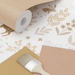 ESTAhome bosdieren behang wit terra beige kinderkamer babykamer 139521