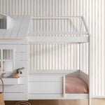 ESTAhome strepen behang voor de kinderkamer beige 131302