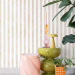 ESTAhome strepen behang voor de kinderkamer beige 131302