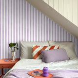ESTAhome Wallpaper Stripes - Purple