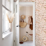ESTAhome bloemen behang meisjeskamer veldbloemen beige 139596