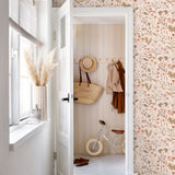 ESTAhome bloemen behang meisjeskamer veldbloemen beige 139596