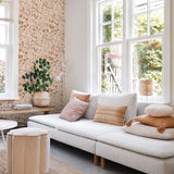 ESTAhome bloemen behang meisjeskamer veldbloemen terra roze 139597