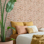 ESTAhome bloemen behang meisjeskamer veldbloemen terra roze 139597
