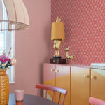 ESTAhome Vintage bloemen bloemen behang voor de kinderkamer boho bohemian roze 131544