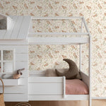 Zeemeerminnen behang ESTAhome voor de meisjeskamer beige 131498