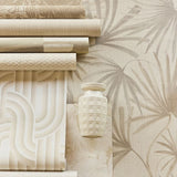 Eijffinger Groovy bloemen behang voor de kinderkamer wit 340550