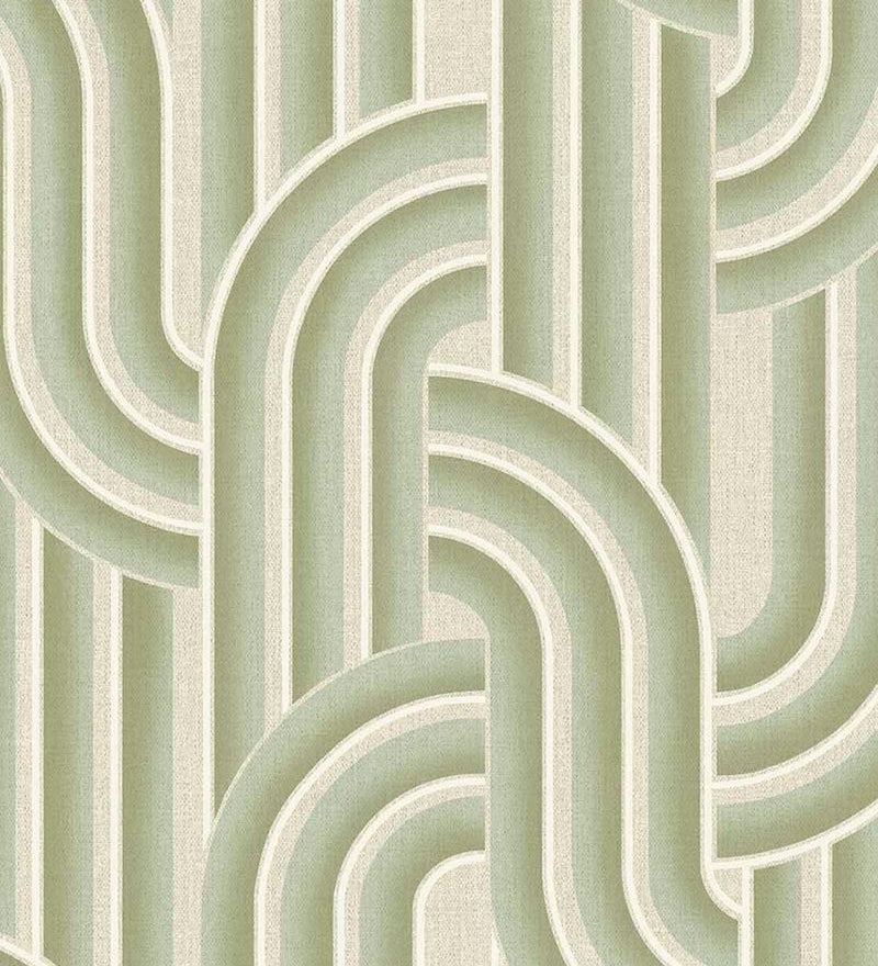 Eijffinger Groovy behang voor de kinderkamer tienerkamer groen 540561
