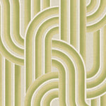 Eijffinger Groovy behang voor de kinderkamer tienerkamer geel 540562