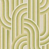 Eijffinger Groovy behang voor de kinderkamer tienerkamer geel 540562