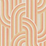 Eijffinger Groovy behang voor de kinderkamer tienerkamer oranje 540563