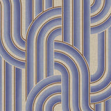Eijffinger Groovy behang voor de kinderkamer tienerkamer blauw 540565