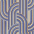 Eijffinger Groovy behang voor de kinderkamer tienerkamer blauw 540565