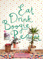 Eijffinger mural rice collectie eat drink boogie repeat 383617