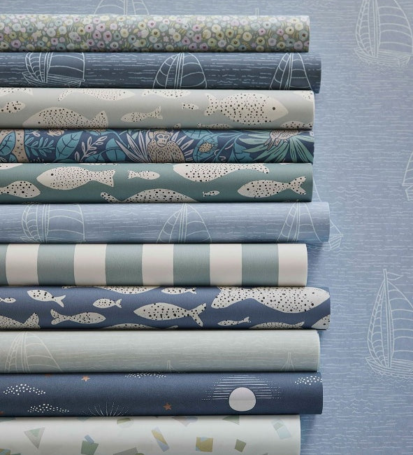 Eijffinger behang voor de kinderkamer bloemenbehang groen 323064