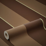 KEK Amsterdam Frans Uyterlinde Behang Bold Stripes strepen behang zand bruin FU-013