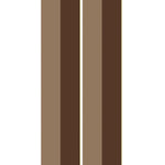 KEK Amsterdam Frans Uyterlinde Behang Bold Stripes strepen behang zand bruin FU-013