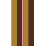 KEK Amsterdam Frans Uyterlinde Behang Bold Stripes strepen behang okergeel bruin FU-015