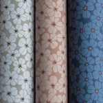Langelid von bromssen flower shower bloemenbehang voor de kinderkamer blauw